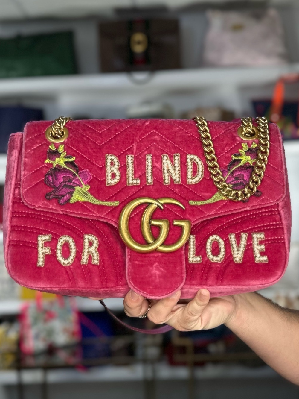 GUCCI RARE FLAP BAG